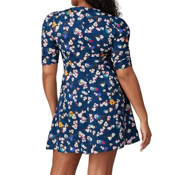 TANYA TAYLOR Liz Floral Silk Jacquard Dress Size 20 (US 14 /16) MSRP $495 - Picture 7 of 16